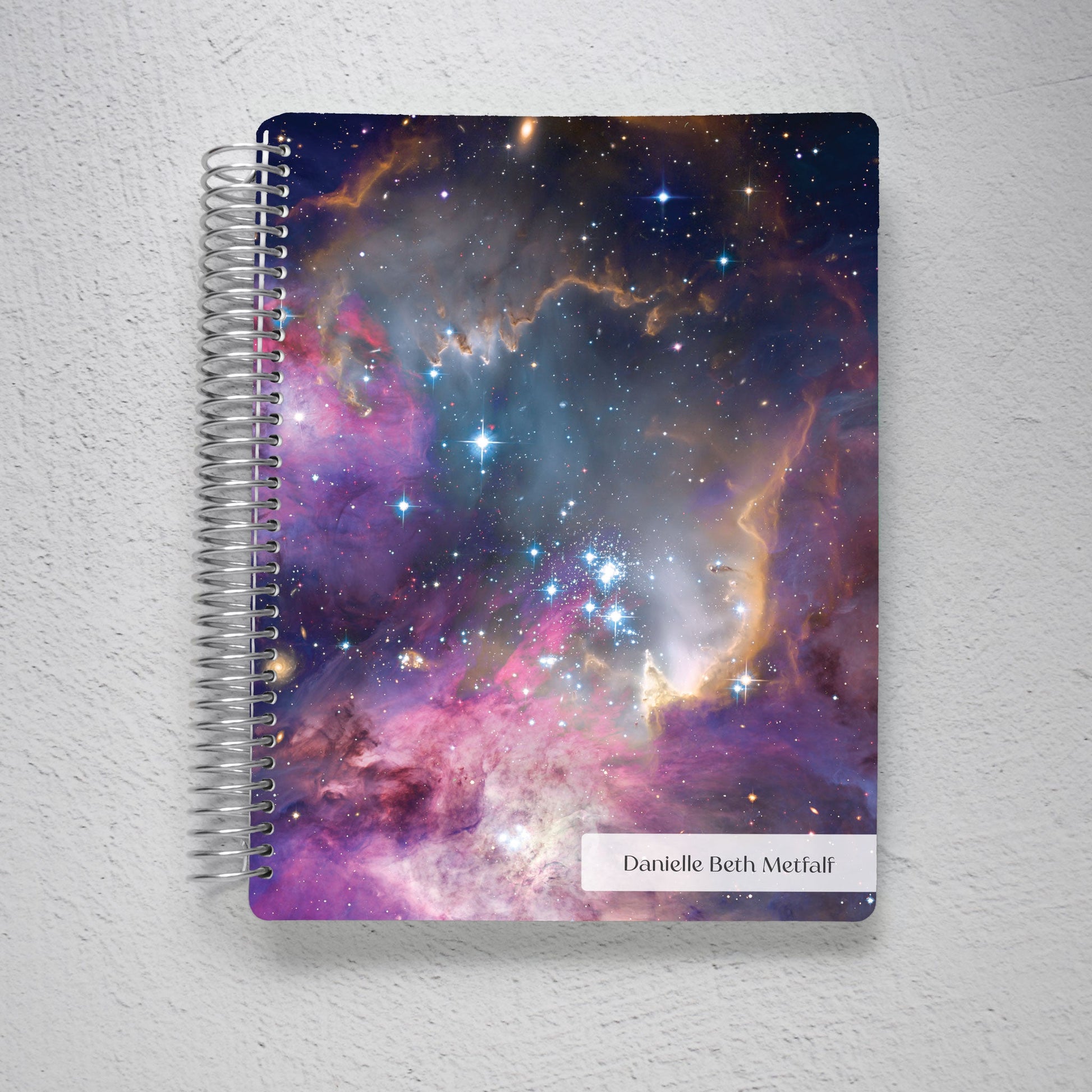 Personalized Notebook - Galaxy - Colibri Paper Co