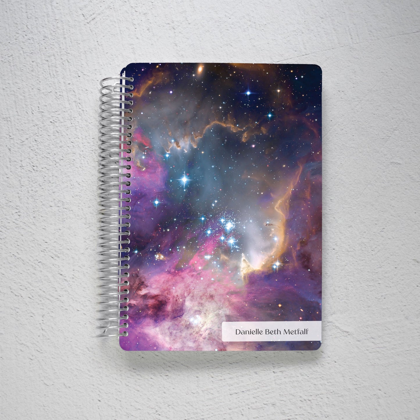 Personalized Notebook - Galaxy - Colibri Paper Co
