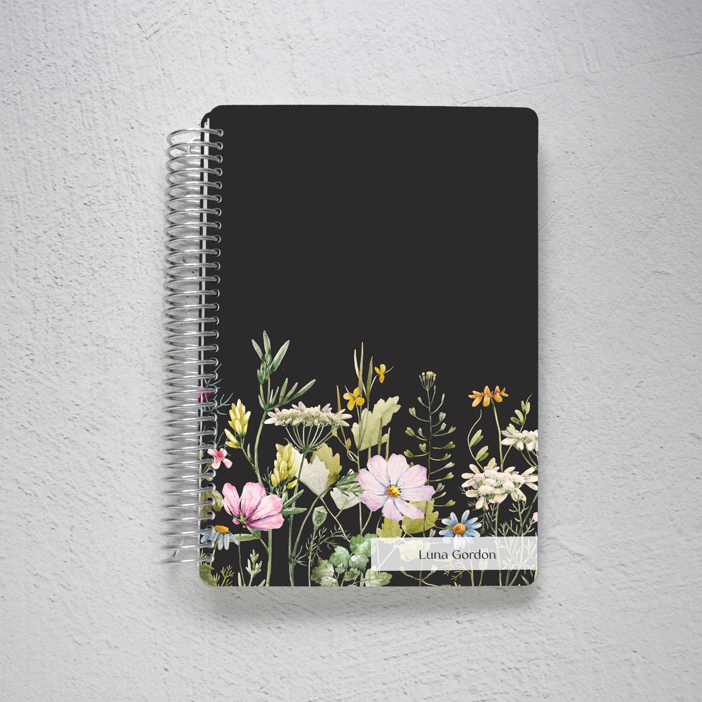 Personalized Notebook - Wildflowers - Colibri Paper Co